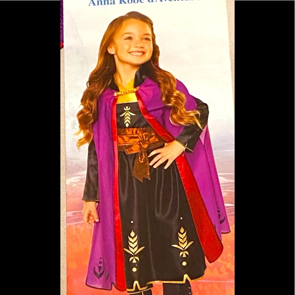 Frozen II Anna Adventure Dress 4-6X